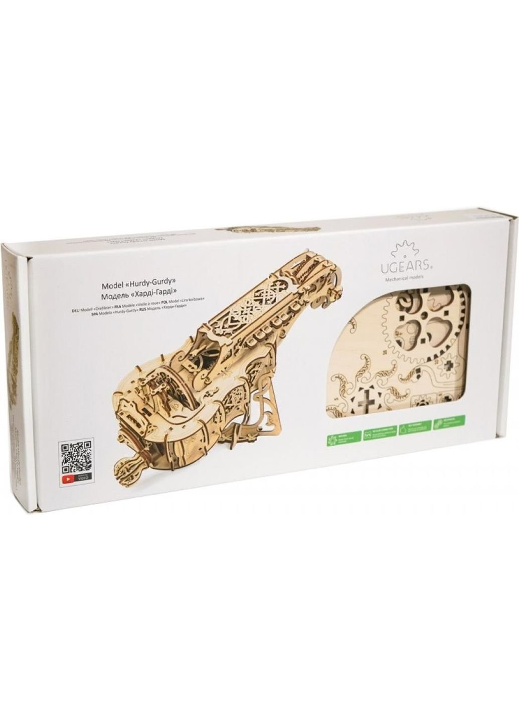 Конструктор механический Харди-Гарди (70030) UGEARS (251221704)