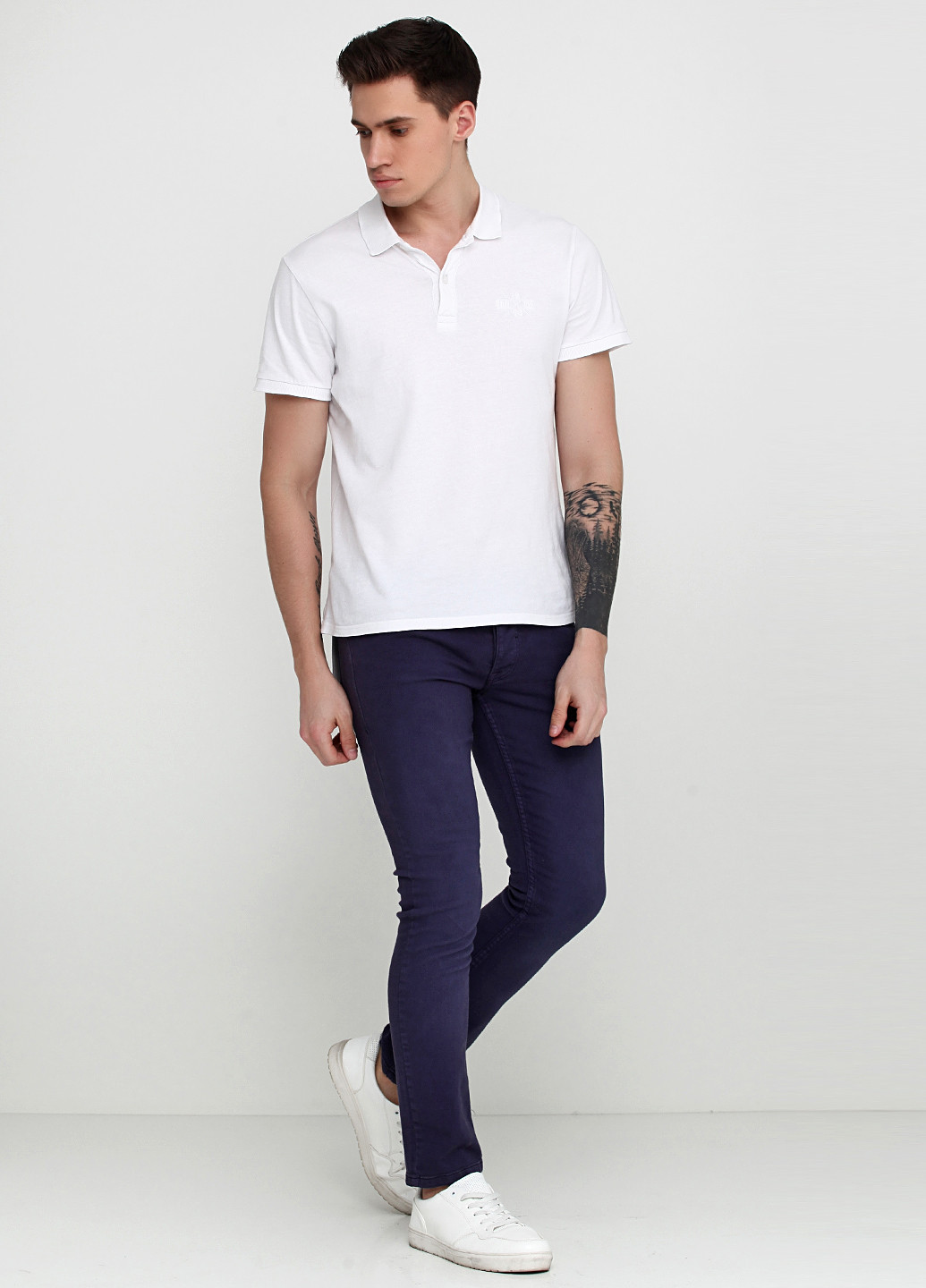 Пурпурные демисезонные джинсы Alcott