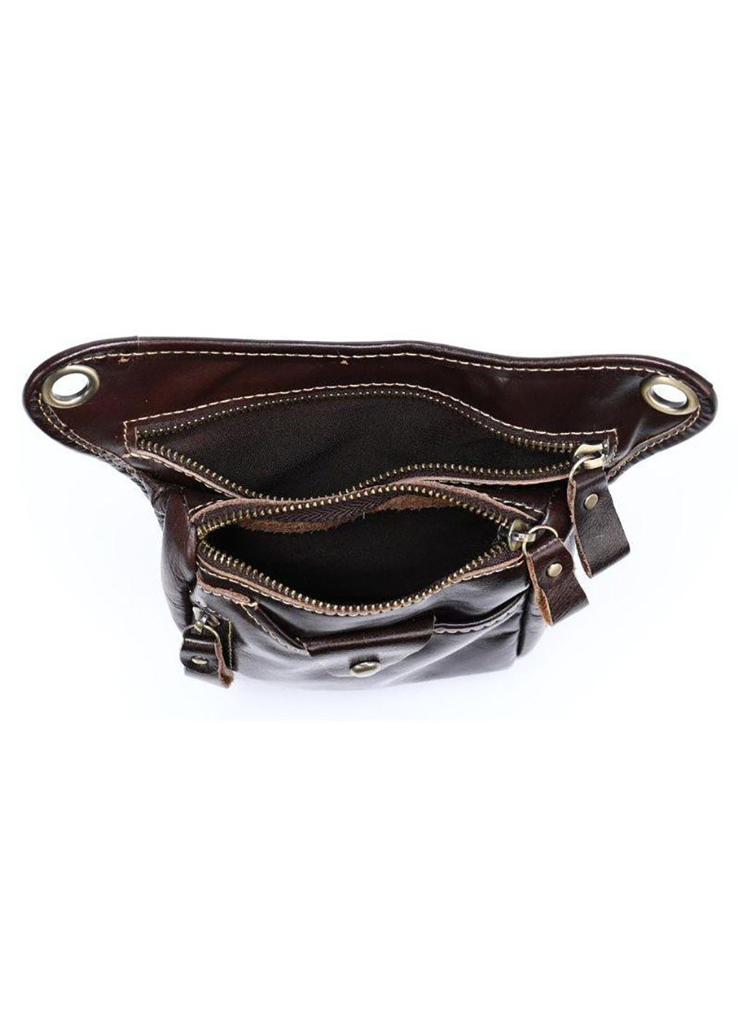 Чоловіча шкіряна сумка 17,5х12х2,5 см Vintage (229460554)