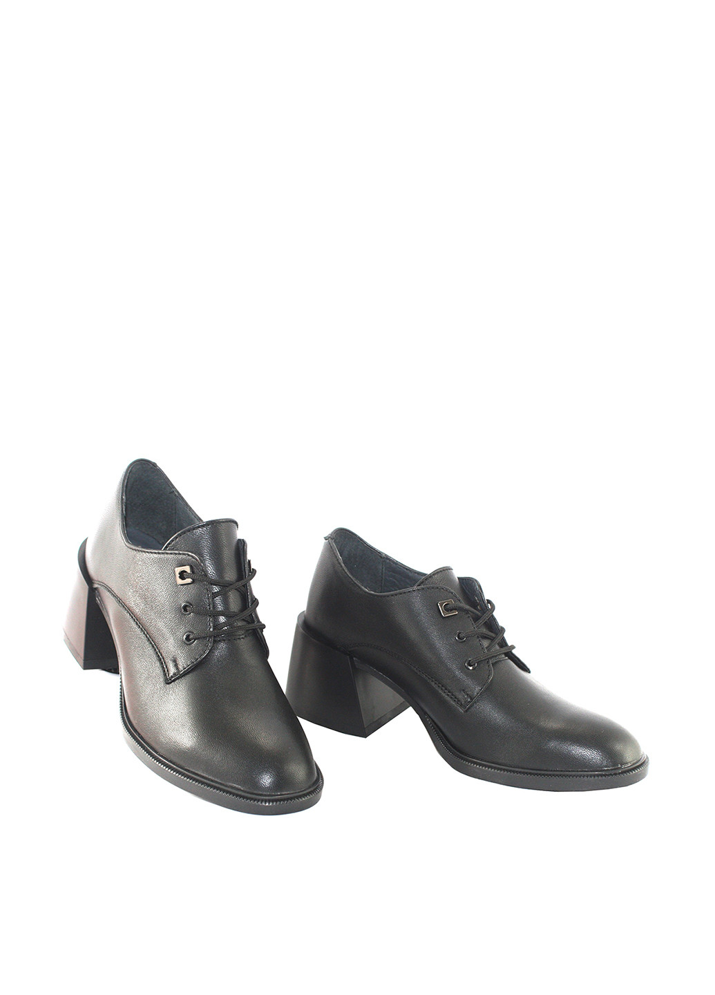 Mila Туфлі чорний з натуральна шкіра, — демісезон (355679806)