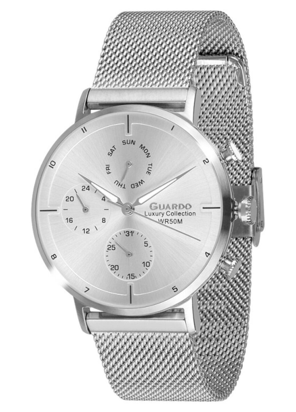 Годинник наручний Guardo s02410-1 (m.ss) (250237512)