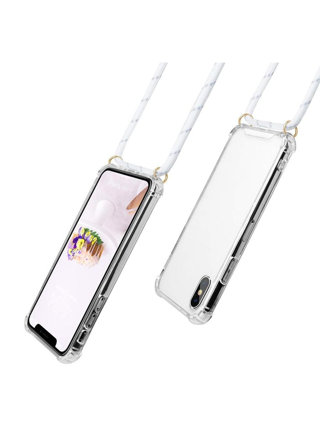 Чехол для мобильного телефона Strap Huawei P Smart Z / Y9 Prime 2019 White (704333) (704333) BeCover (252569988)