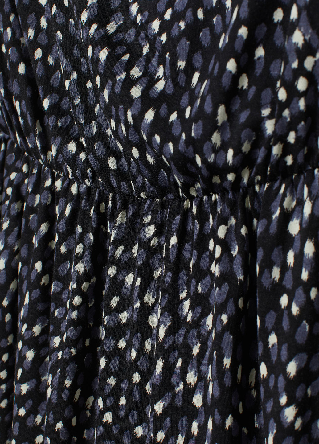 Комбінезон H&M комбінезон-шорти абстрактний чорний кежуал віскоза