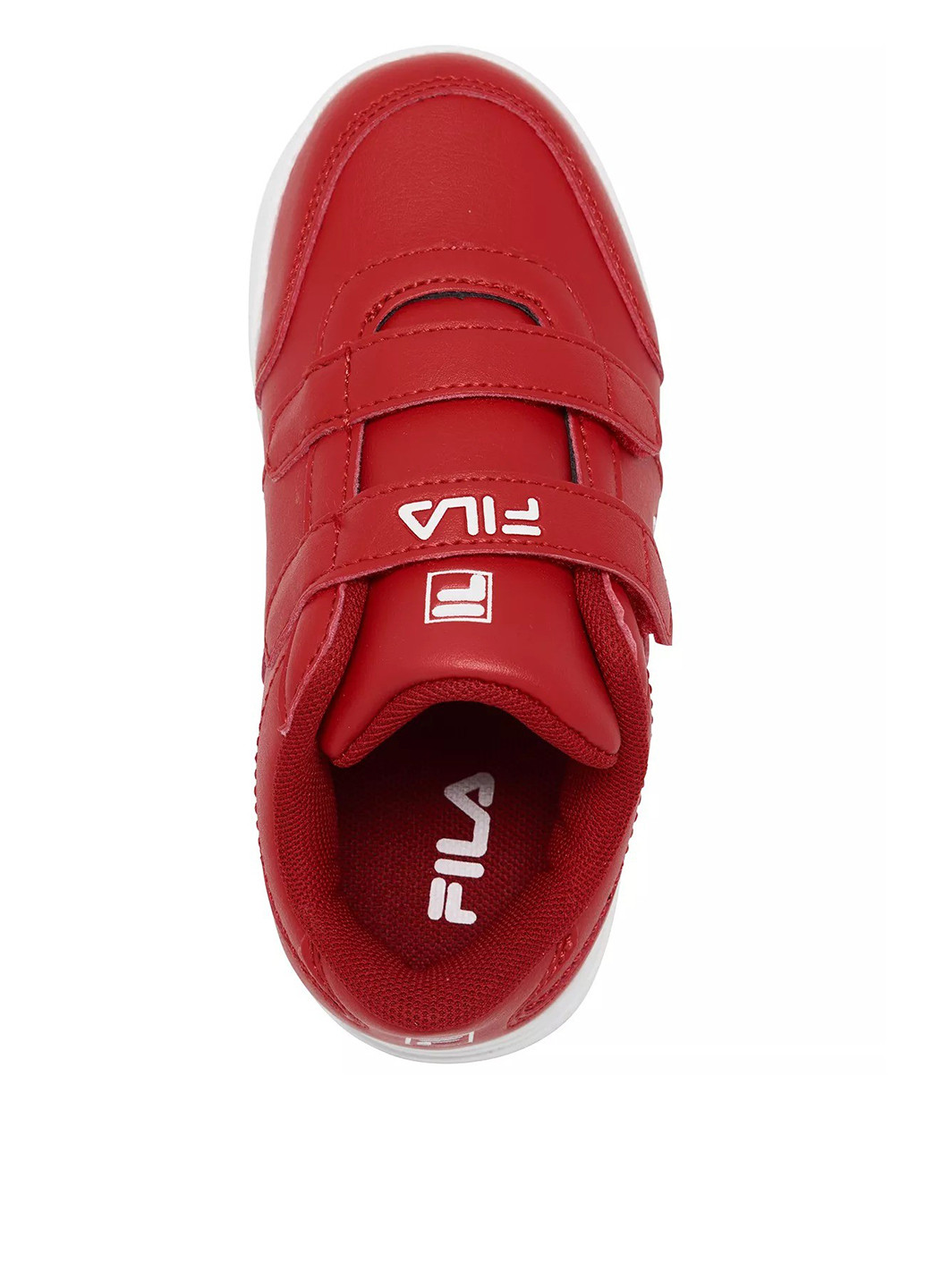Червоні осінні кросівки Fila