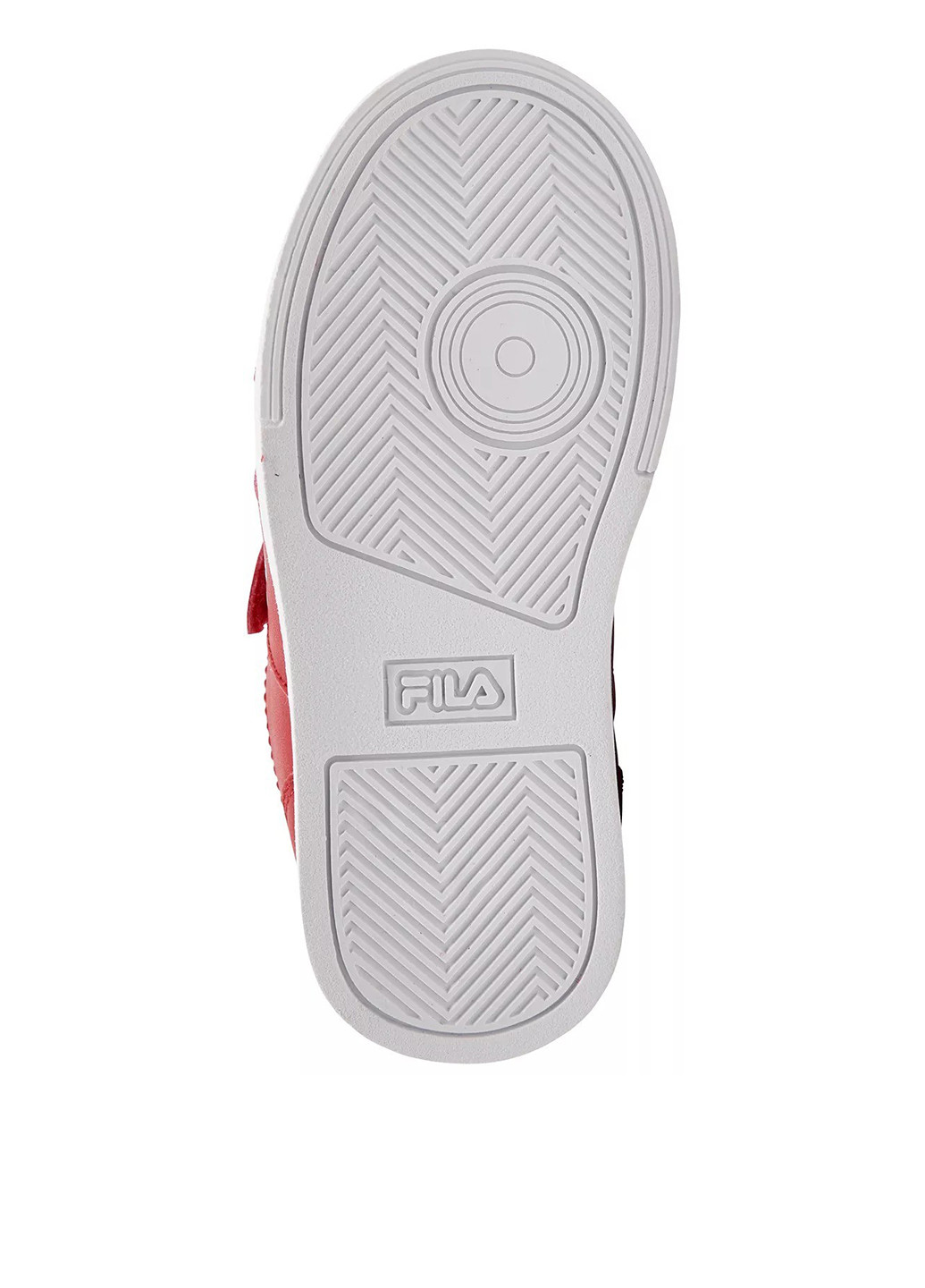 Червоні осінні кросівки Fila