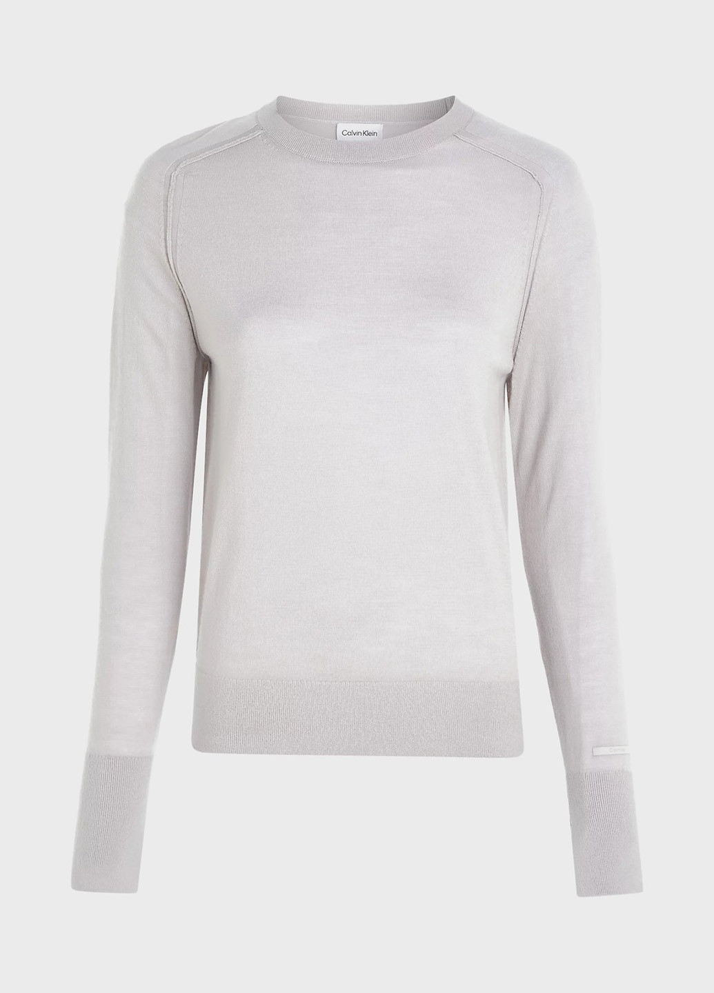 Светло-серый зимний джемпер джемпер Calvin Klein