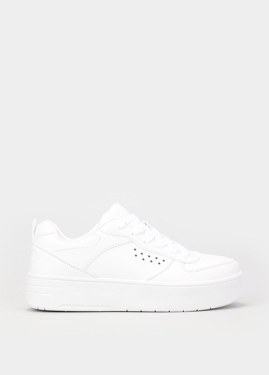 Белые кеды Skechers