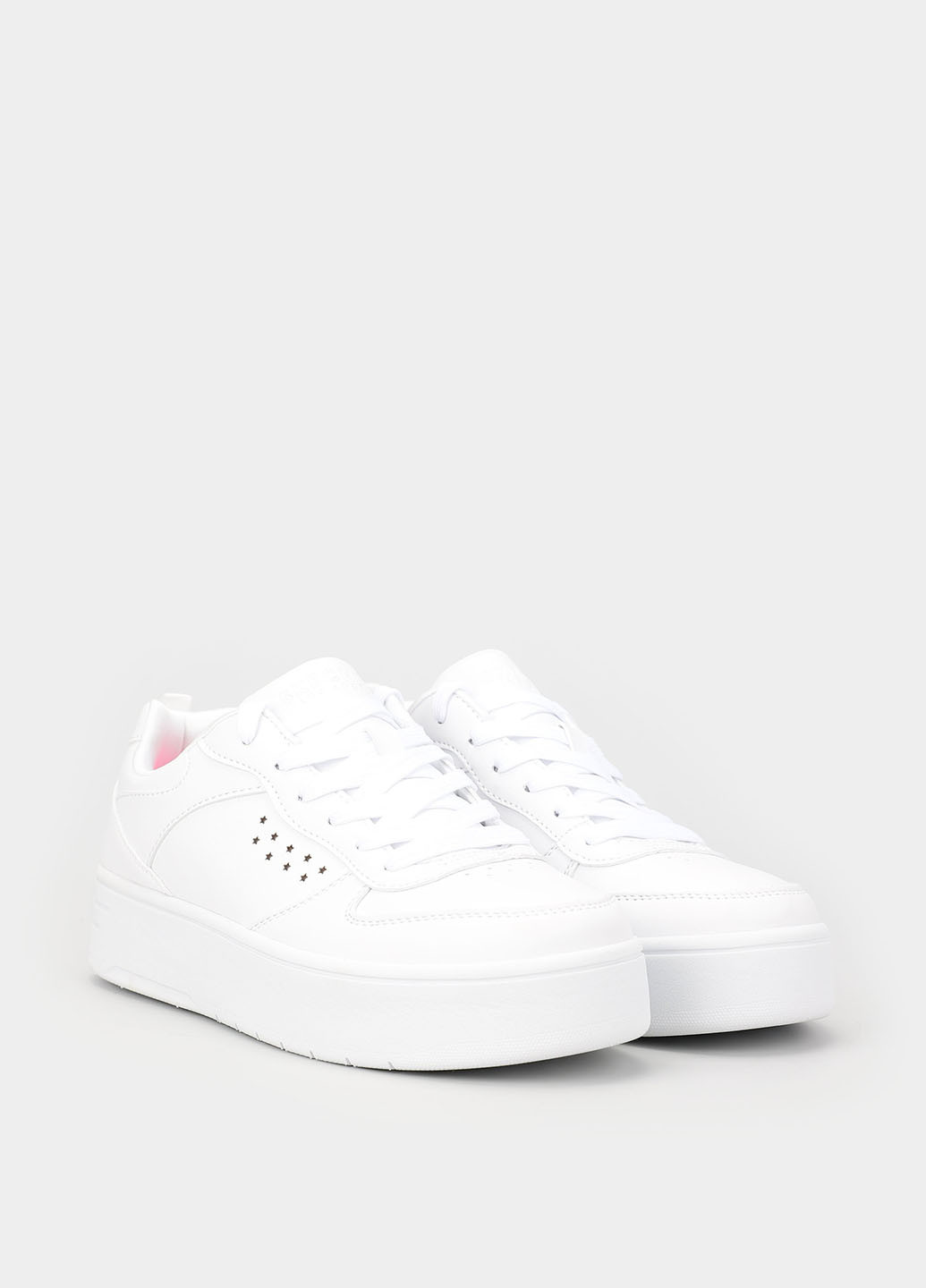 Белые кеды Skechers