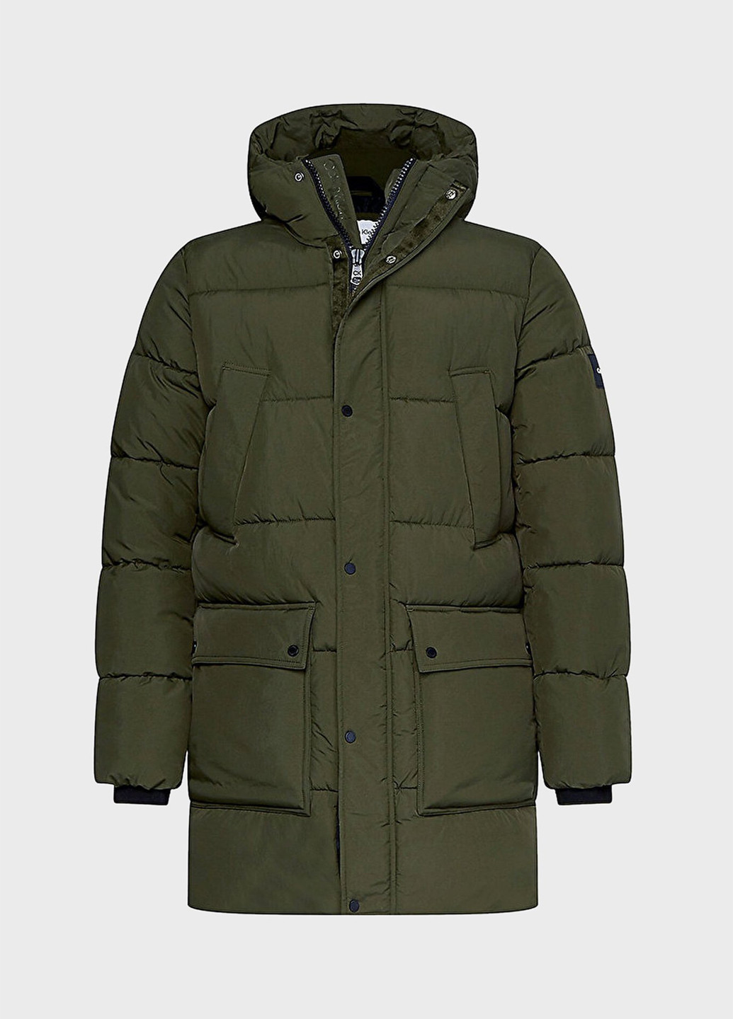 Оливкова зимня куртка Calvin Klein