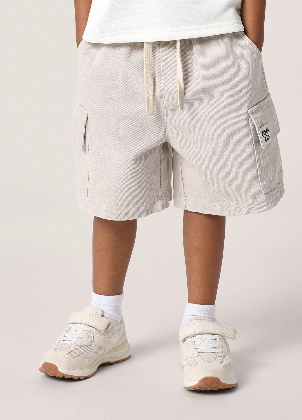 Комбінований літній костюм (футболка, шорти) SHEIN