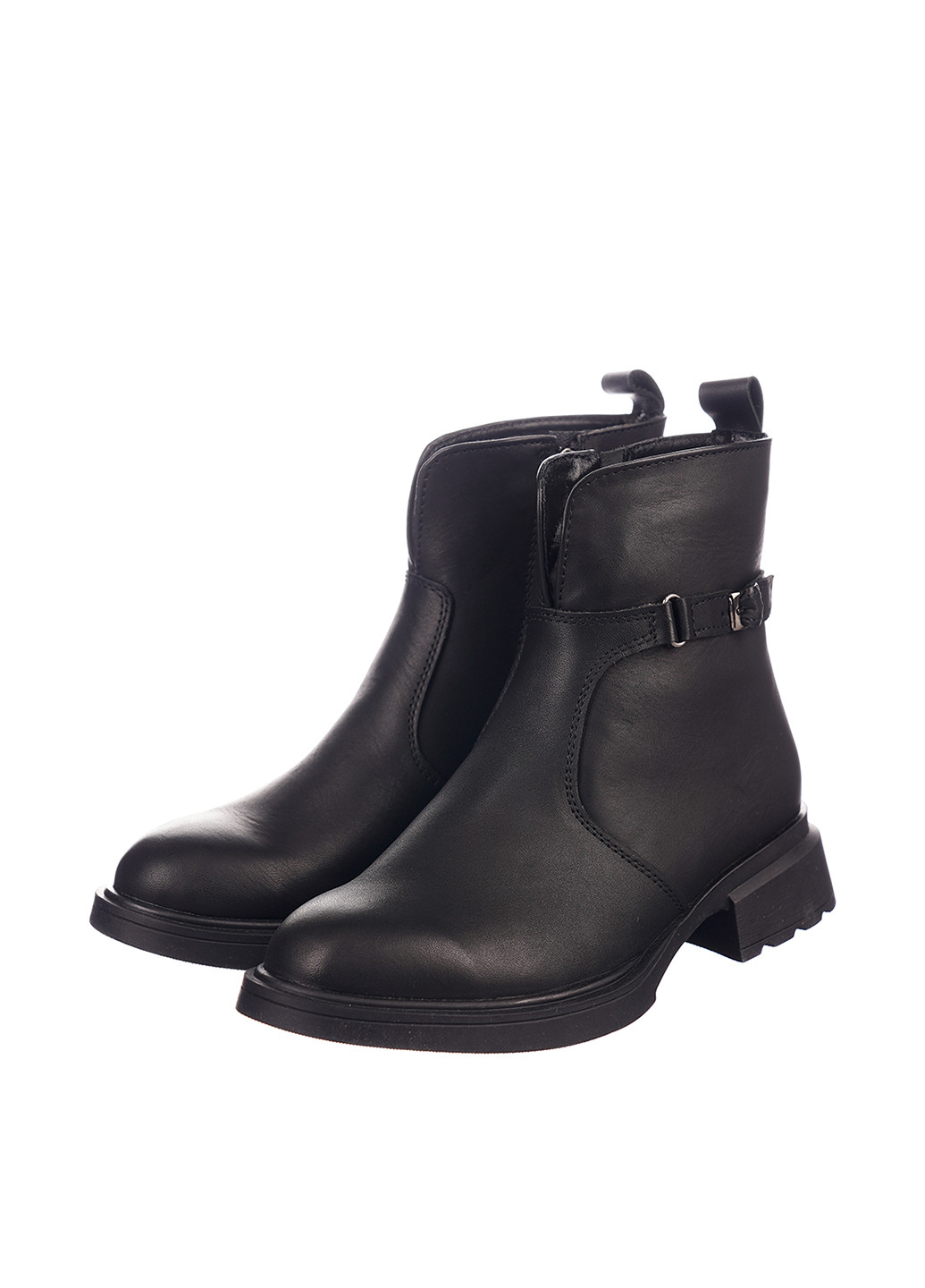 Зимние ботинки DJUS SHOES с пряжкой