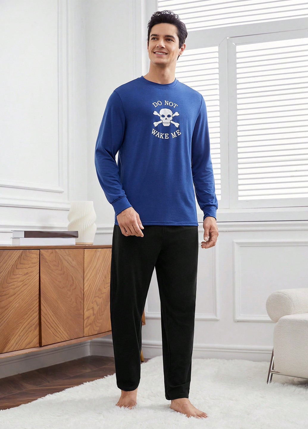 Піжама (лонгслів, штани) SHEIN (325533794)