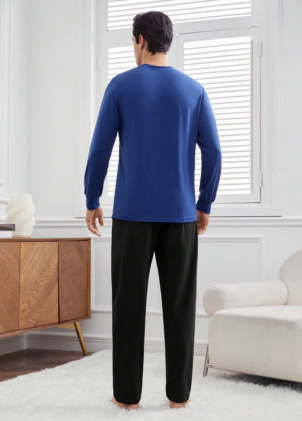 Піжама (лонгслів, штани) SHEIN (325533794)