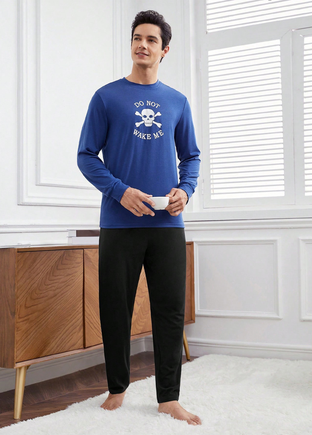 Піжама (лонгслів, штани) SHEIN (325533794)