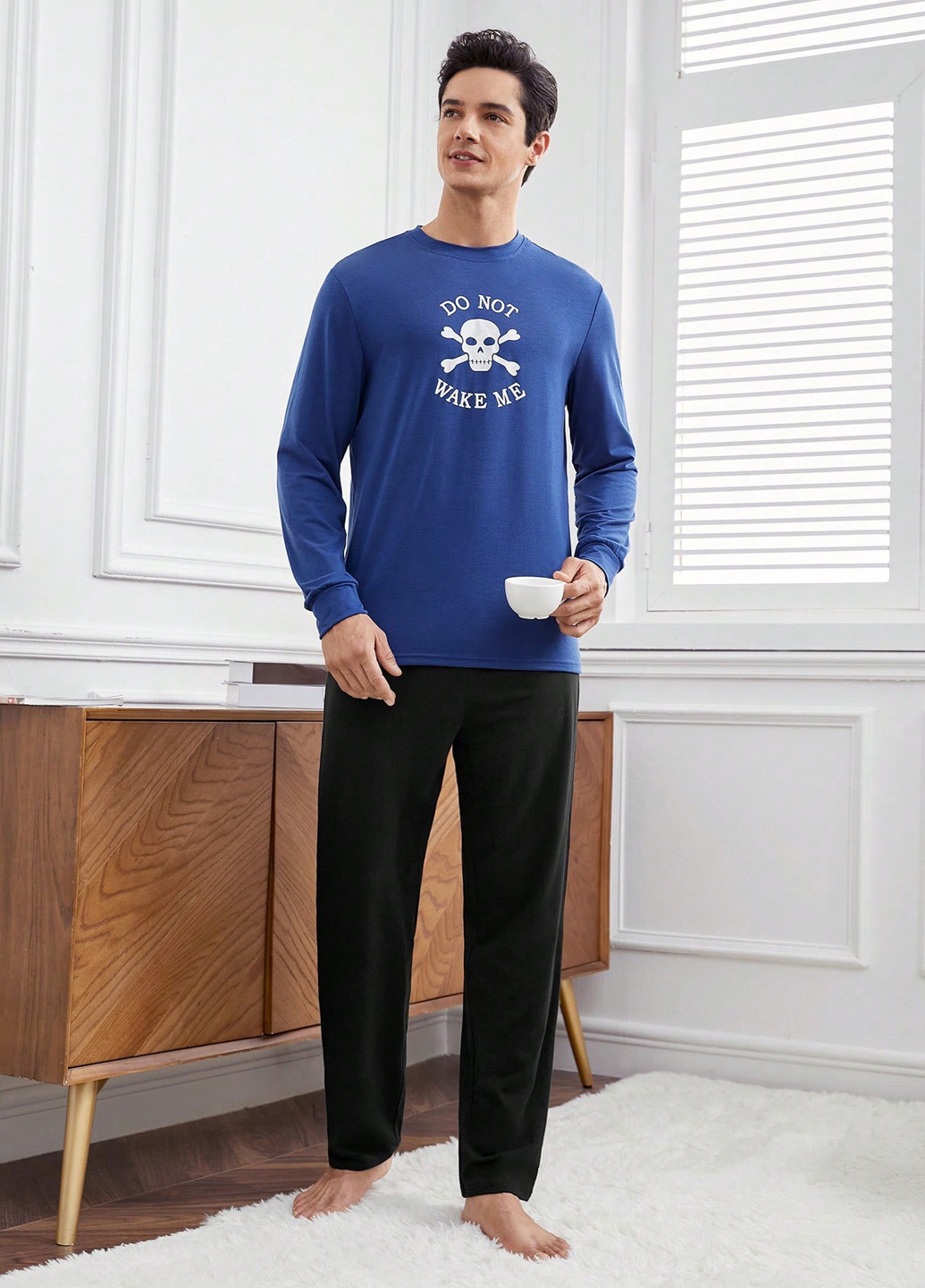 Піжама (лонгслів, штани) SHEIN (325533794)