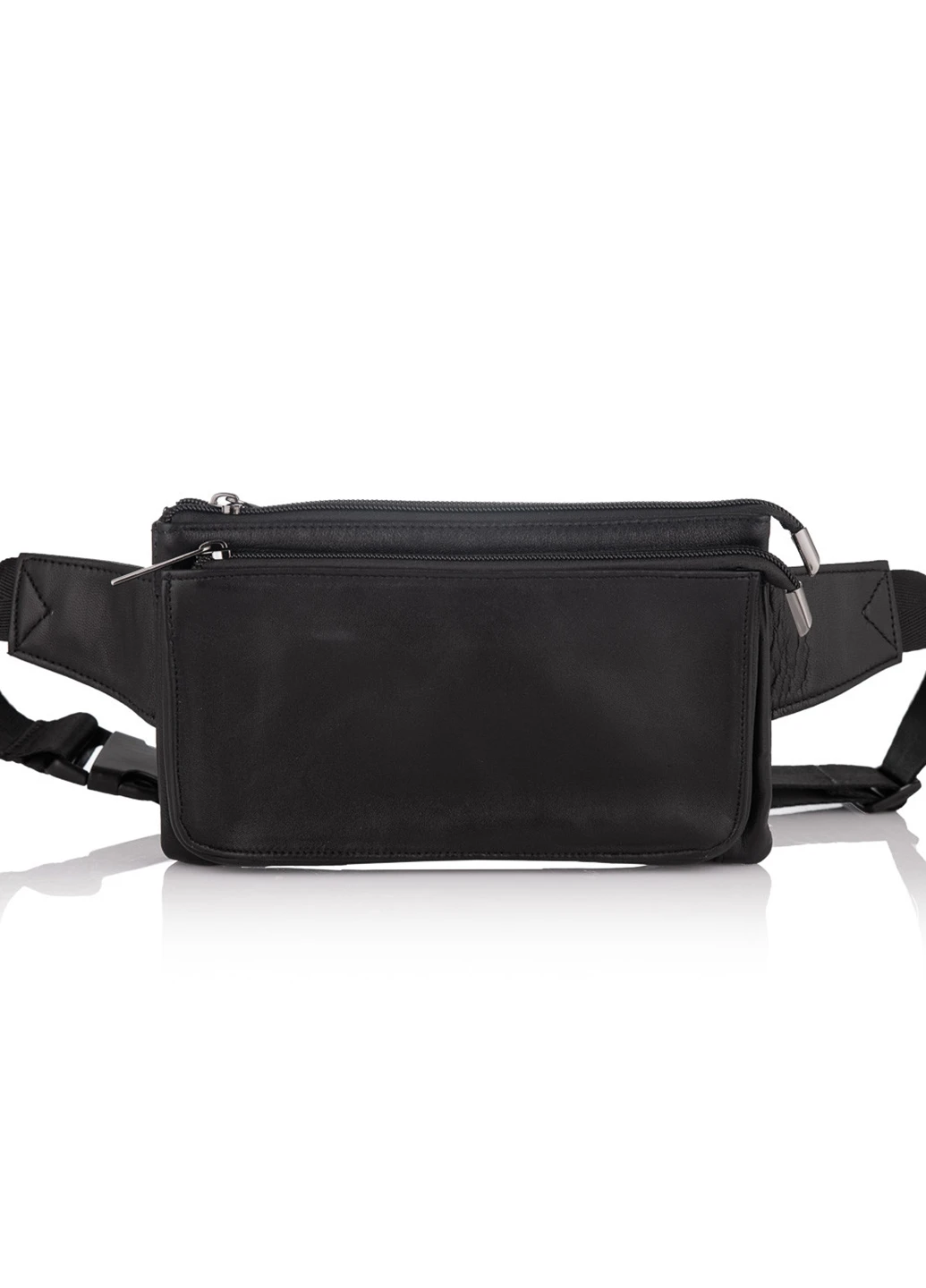 Мужская кожаная сумка на пояс 20х12х4,5 см Buffalo Bags (255709506)