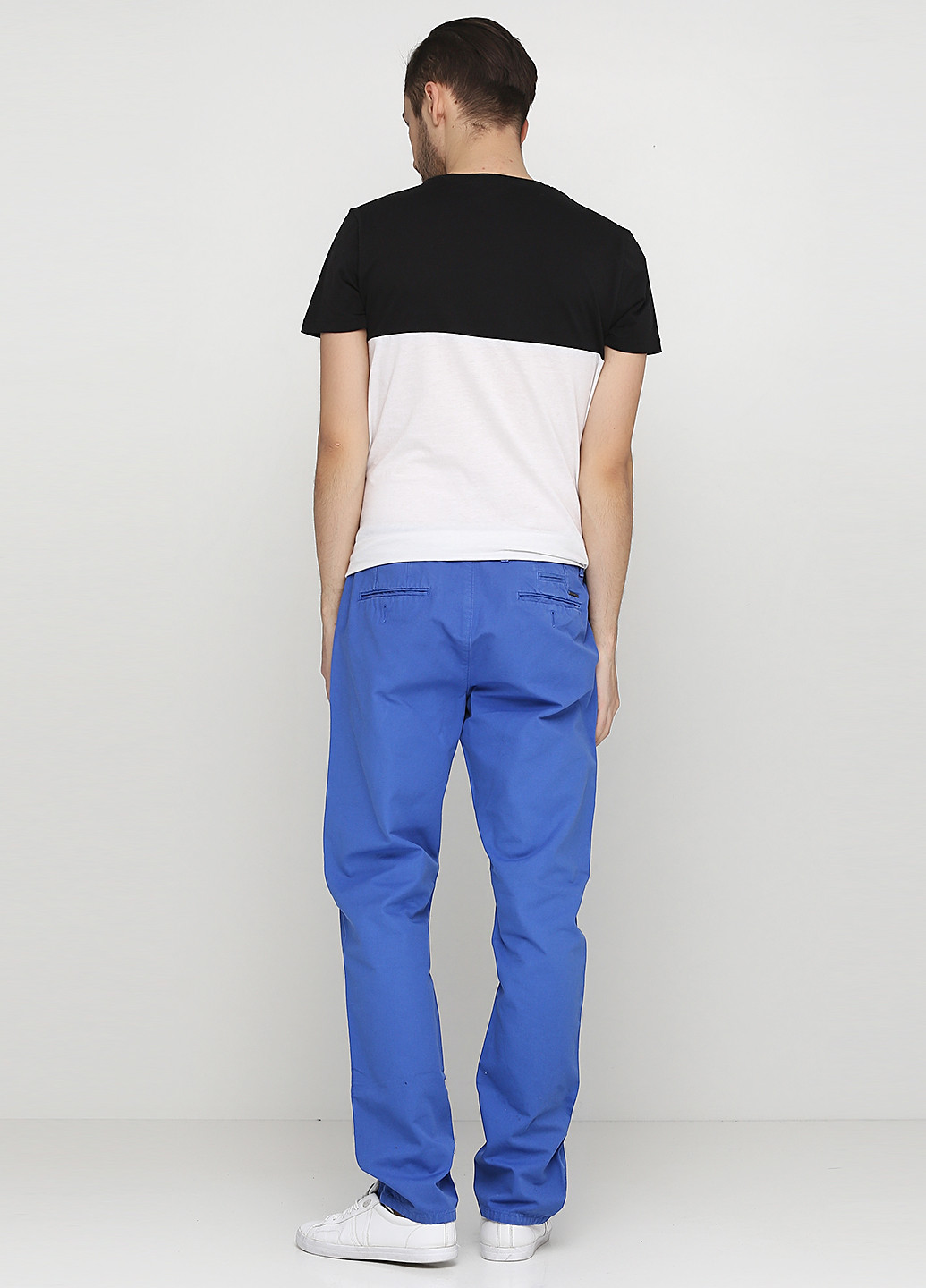 Синие демисезонные со средней талией джинсы Tallinder