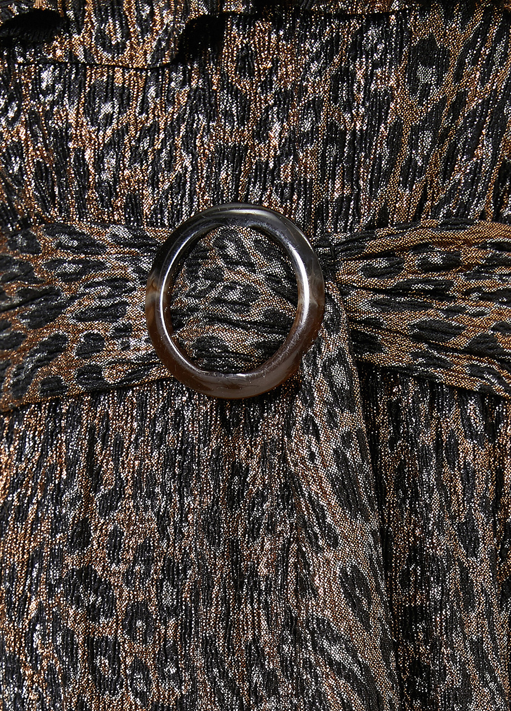 Комбінована кежуал сукня з відкритими плечима KOTON леопардовий