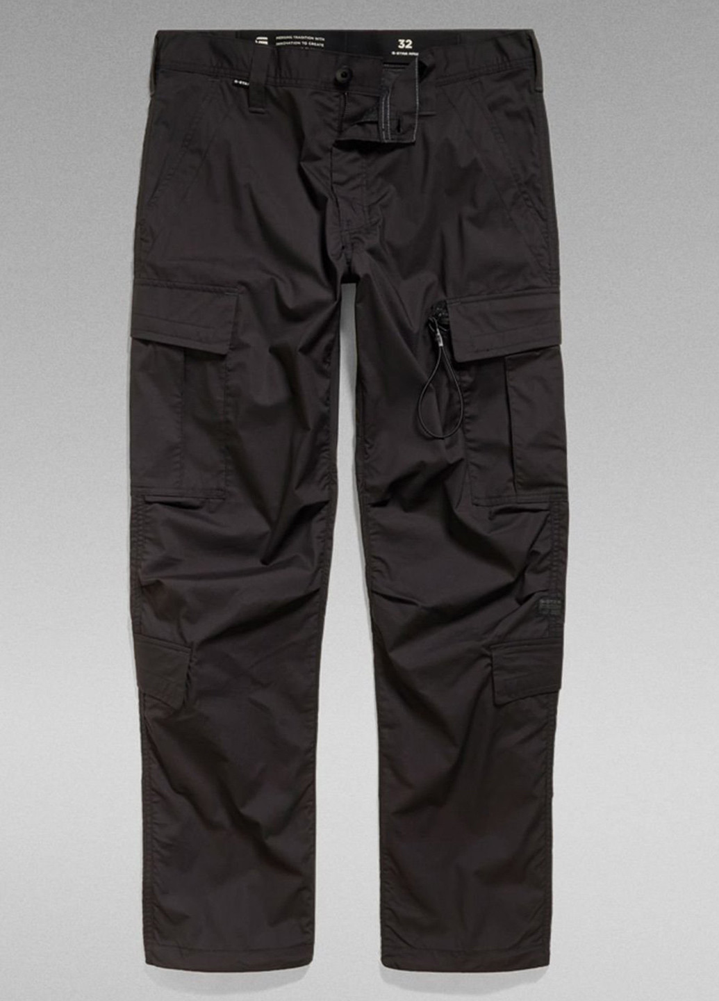 Темно-серые кэжуал демисезонные карго брюки G-Star Raw