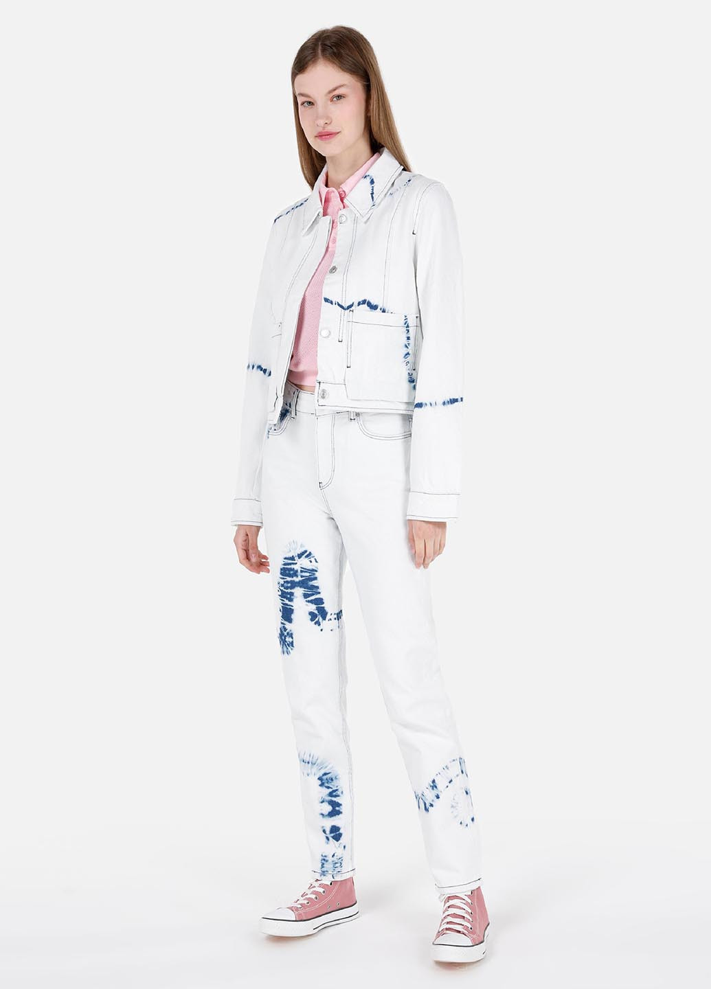 Світло-блакитна демісезонна куртка Colin's