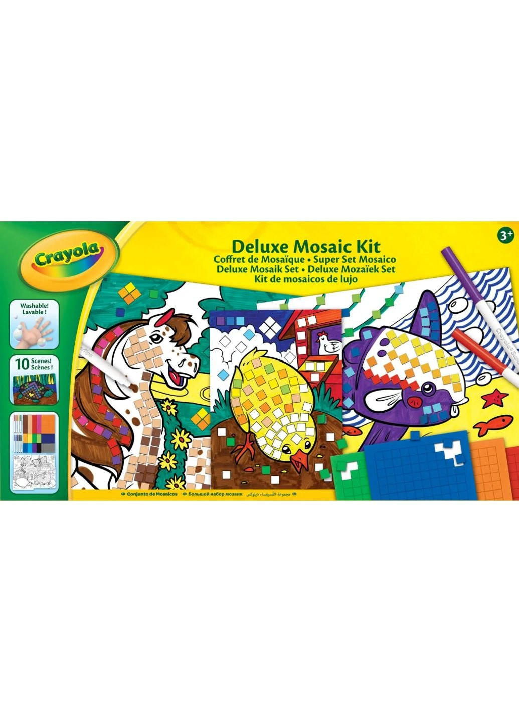 Набір для творчості Deluxe Створи свою мозаїку (256473.006) Crayola (249600022)