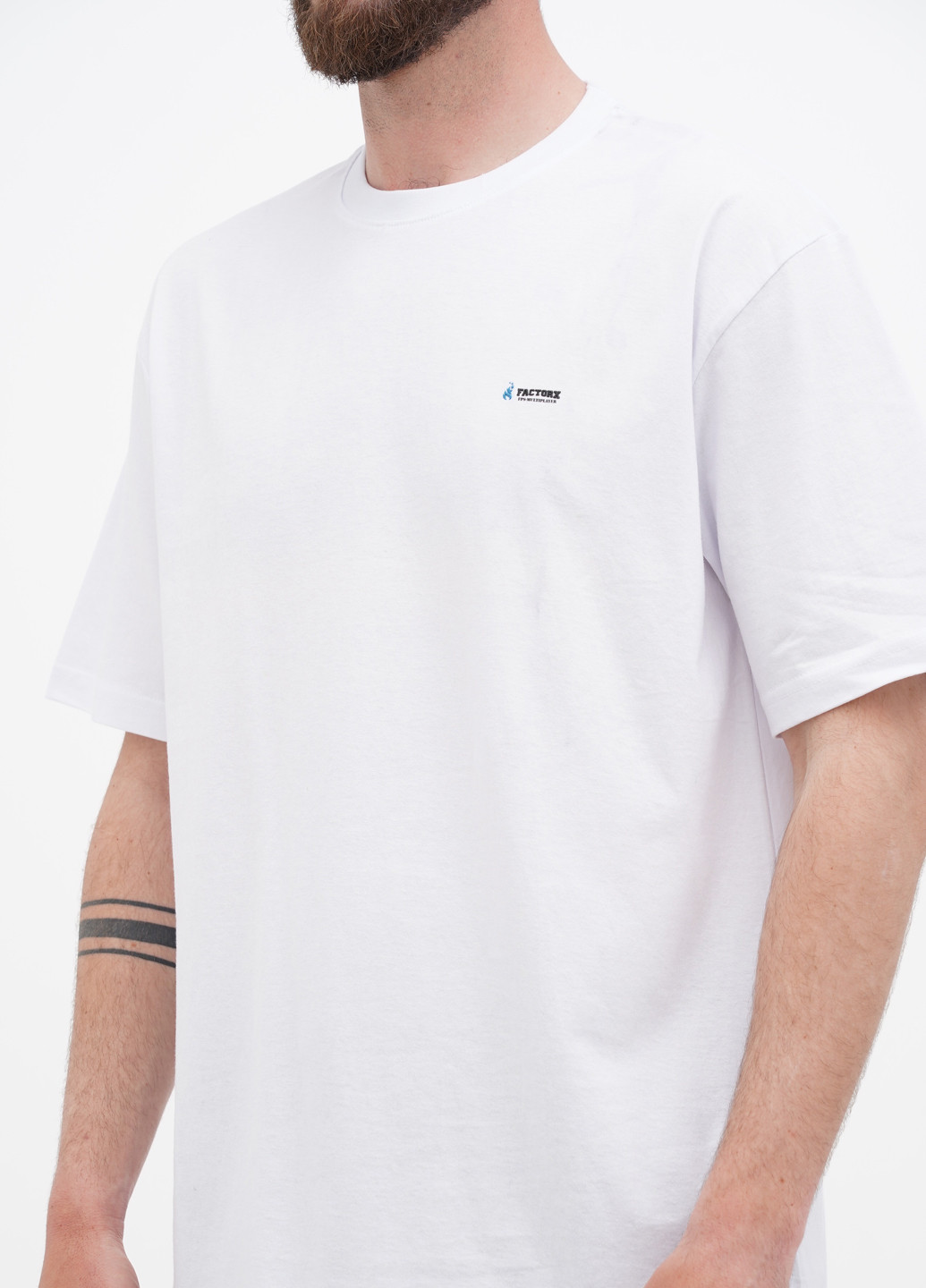 Біла футболка Factorx