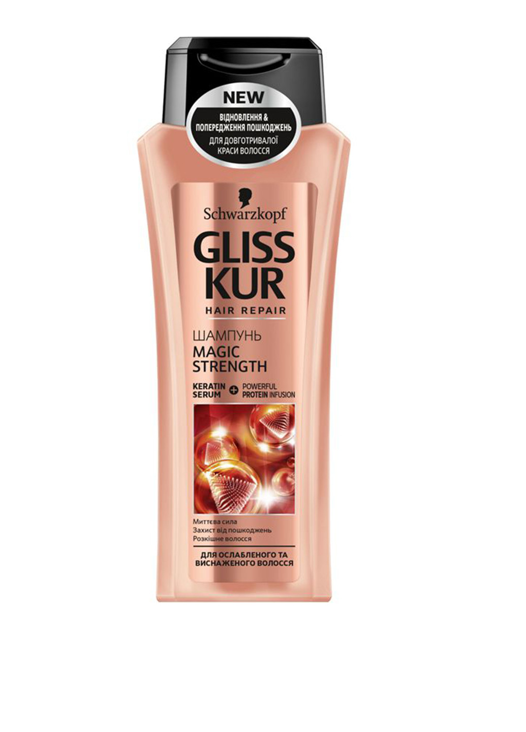 Шампунь для ослабленого та виснаженого волосся, 250 мл Gliss Kur (252200935)