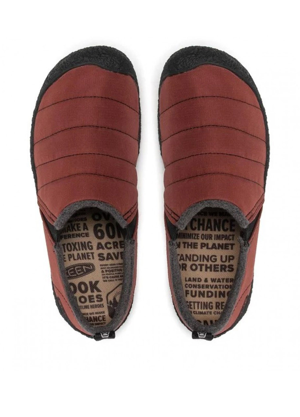 Осенние ботинки Keen с логотипом тканевые