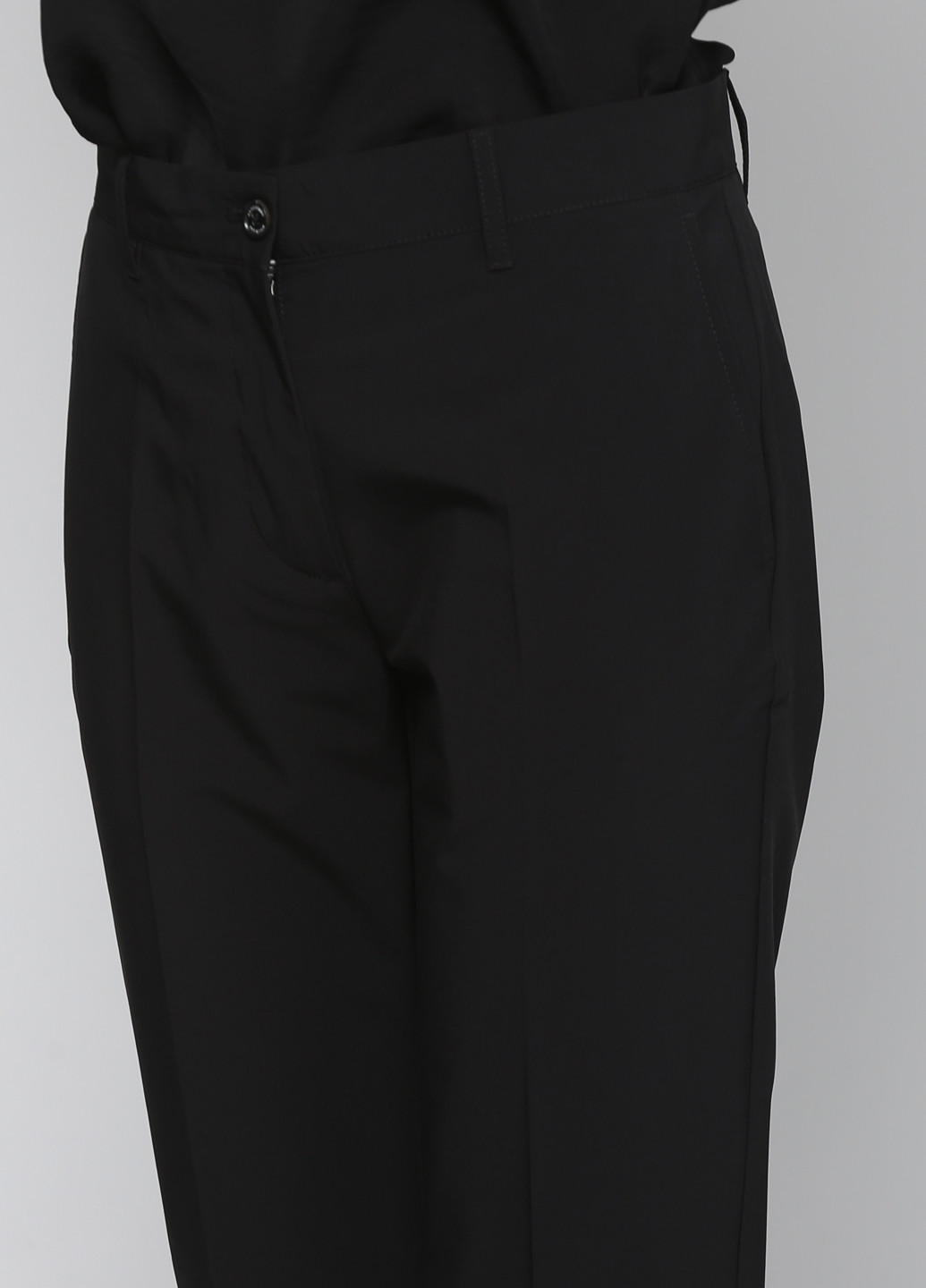 Черные кэжуал демисезонные прямые брюки J.Lindeberg
