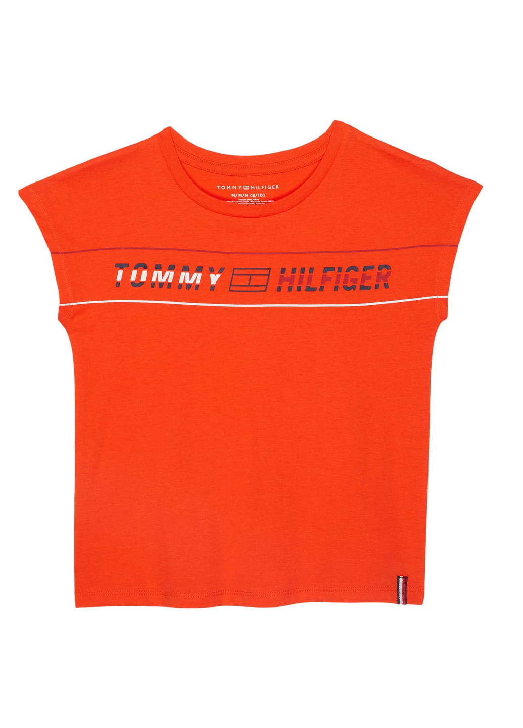 Помаранчева демісезонна футболка Tommy Hilfiger