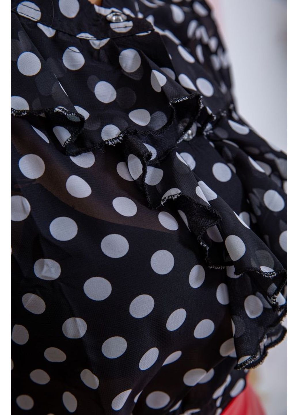 Черная летняя блуза 167r012-5 Ager