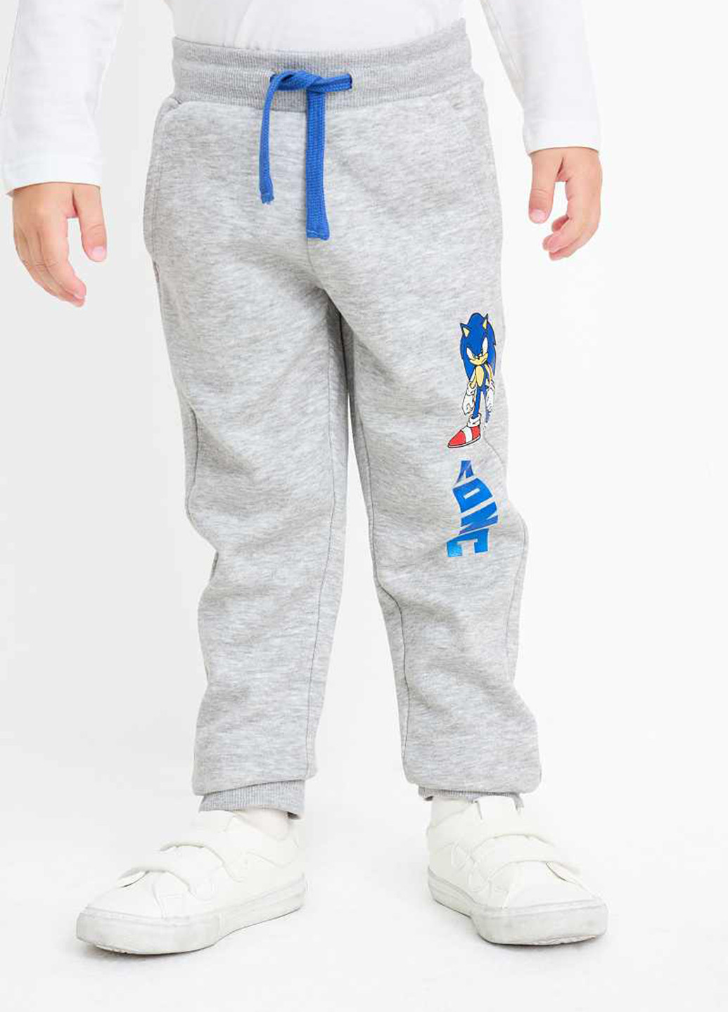 Светло-серые спортивные демисезонные брюки джоггеры C&A