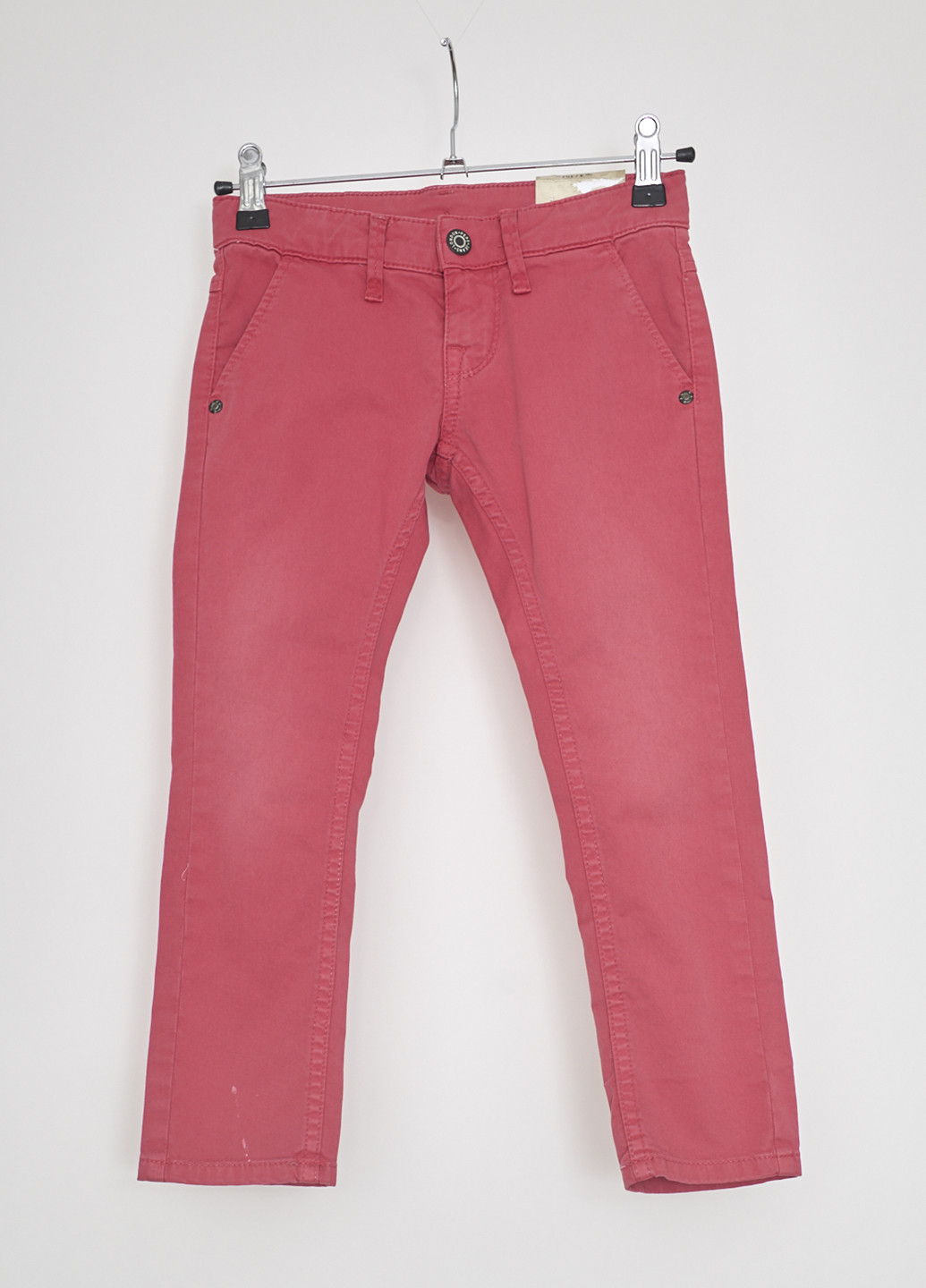 Розовые демисезонные прямые джинсы Pepe Jeans
