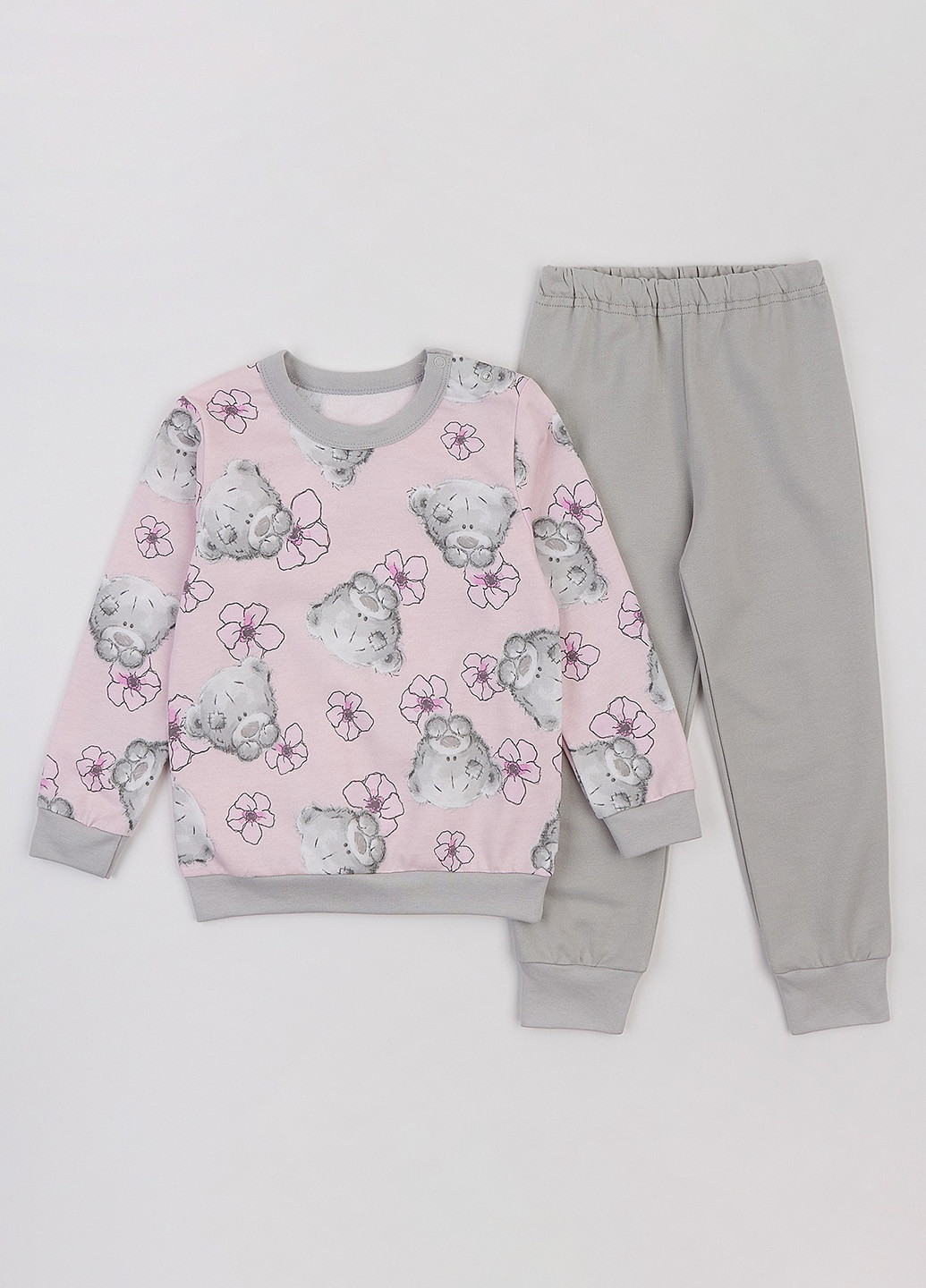 Комбинированная всесезон пижама (свитшот, брюки) свитшот + брюки Ляля