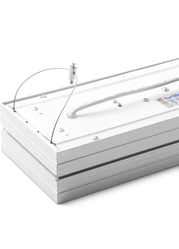 Світильник люмінесцентний підвісний FLF-38/2x28 Br/L Brille (253893110)