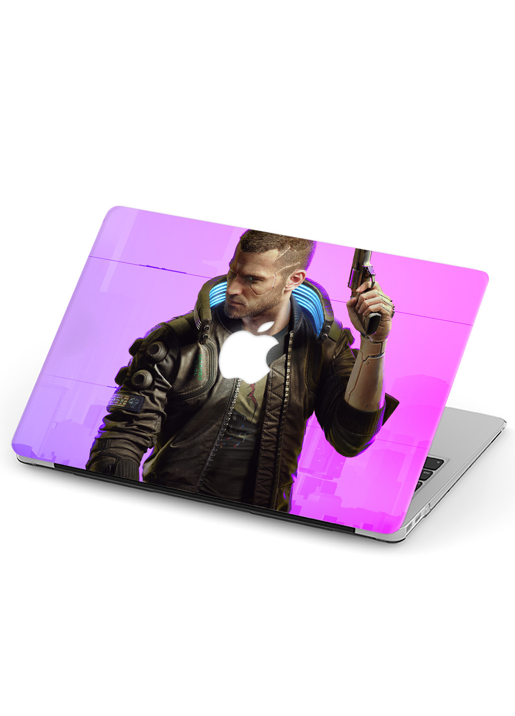 Чехол пластиковый для Apple MacBook Pro 13 A2289/A2251/A2338 Киберпанк 2077 (Cyberpunk 2077) (9772-2180) MobiPrint (218987490)