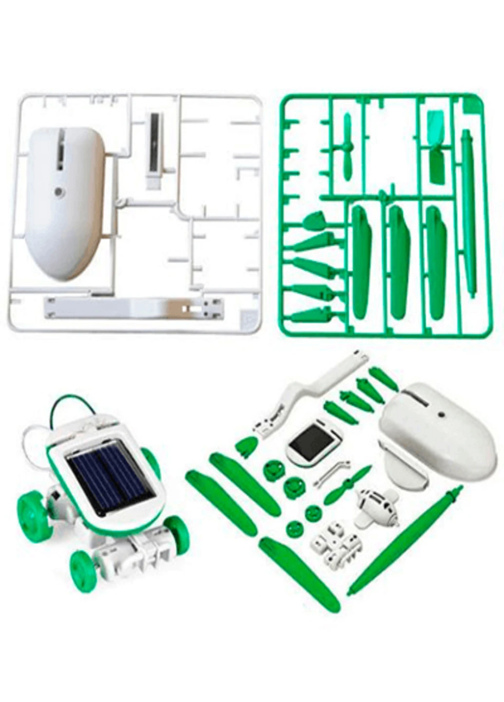 Конструктор на сонячній батареї RobotKits 6 в 1 (34856981-В) Francesco Marconi (230586655)
