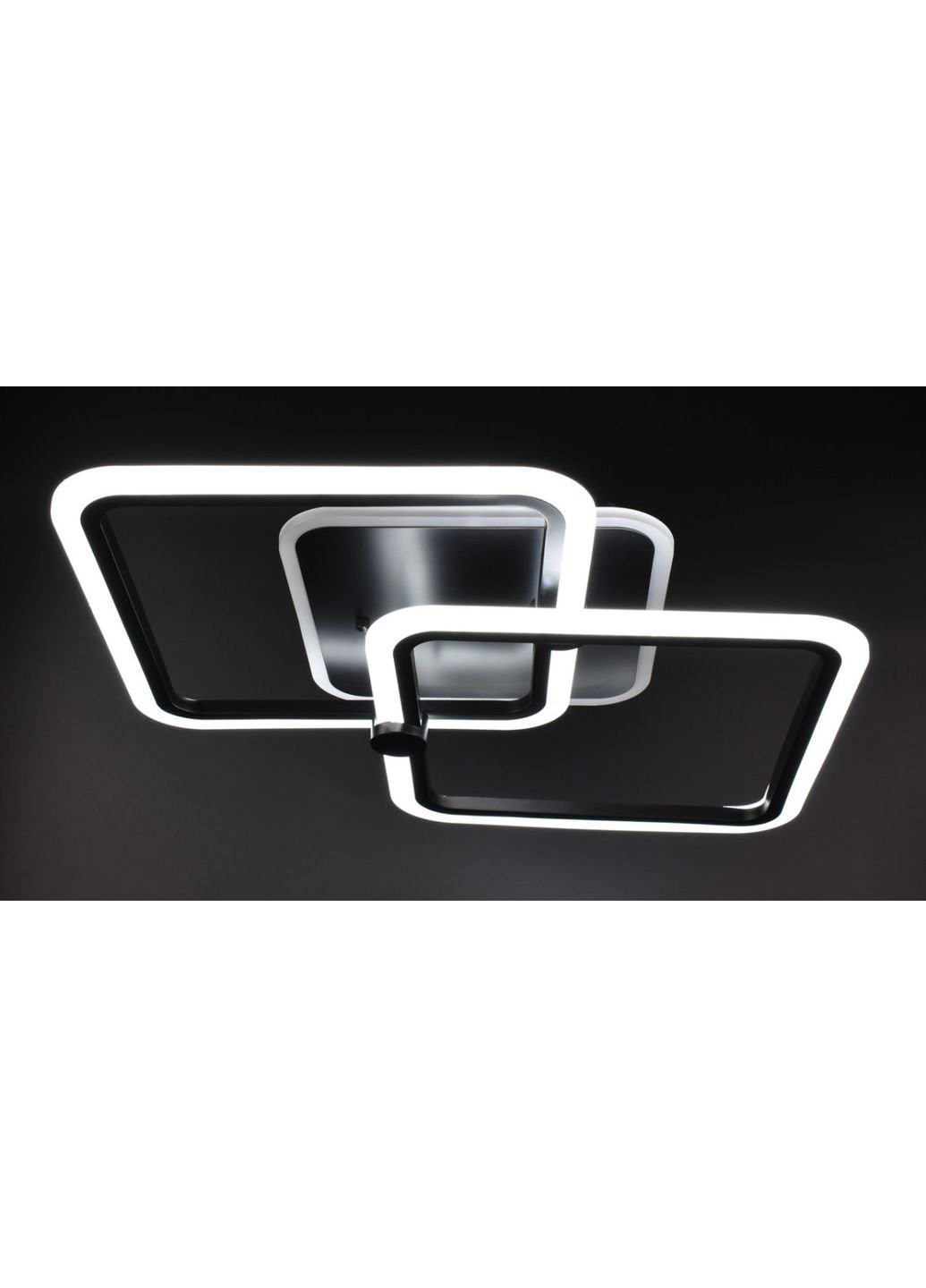 Люстра потолочная LED с пультом A2503/2-RGB-bk Черный 10х41х63 см. Sunnysky (253527738)