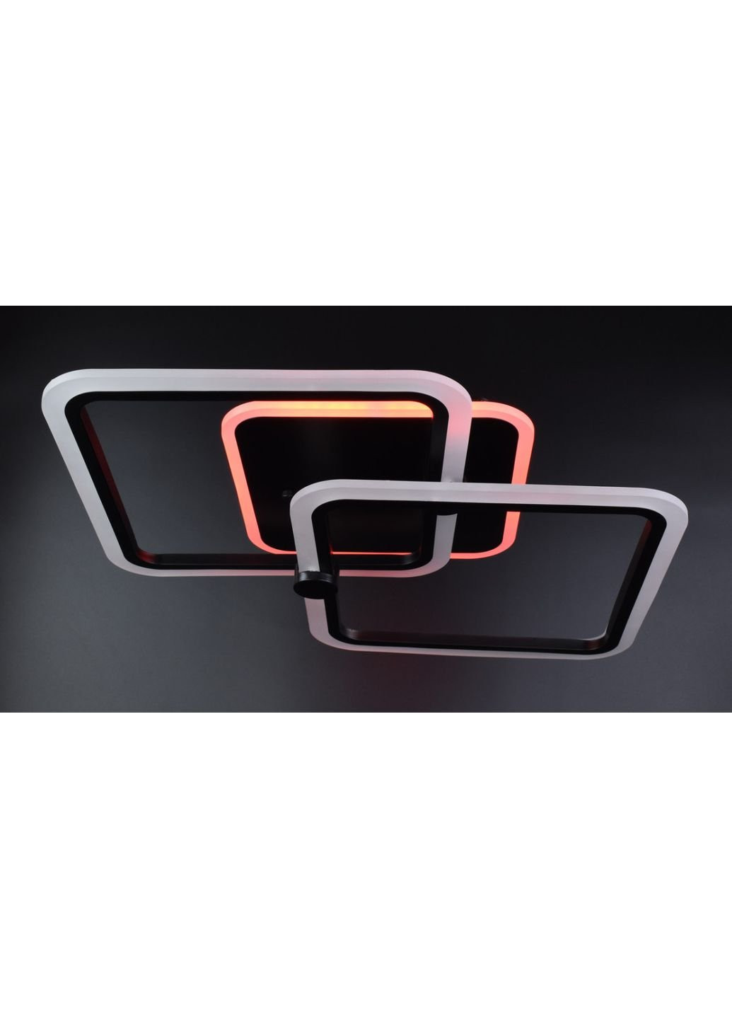 Люстра потолочная LED с пультом A2503/2-RGB-bk Черный 10х41х63 см. Sunnysky (253527738)