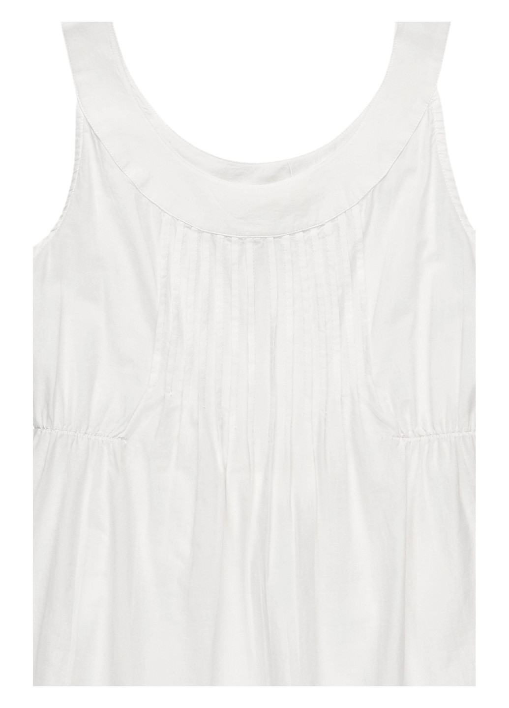 Белое кэжуал платье JoJo Maman Bebe однотонное