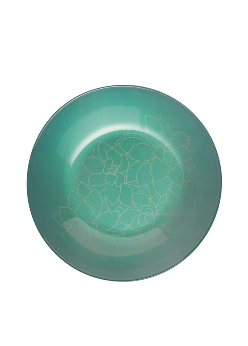 Тарелка, 20 см Luminarc абстрактная светло-бирюзовая