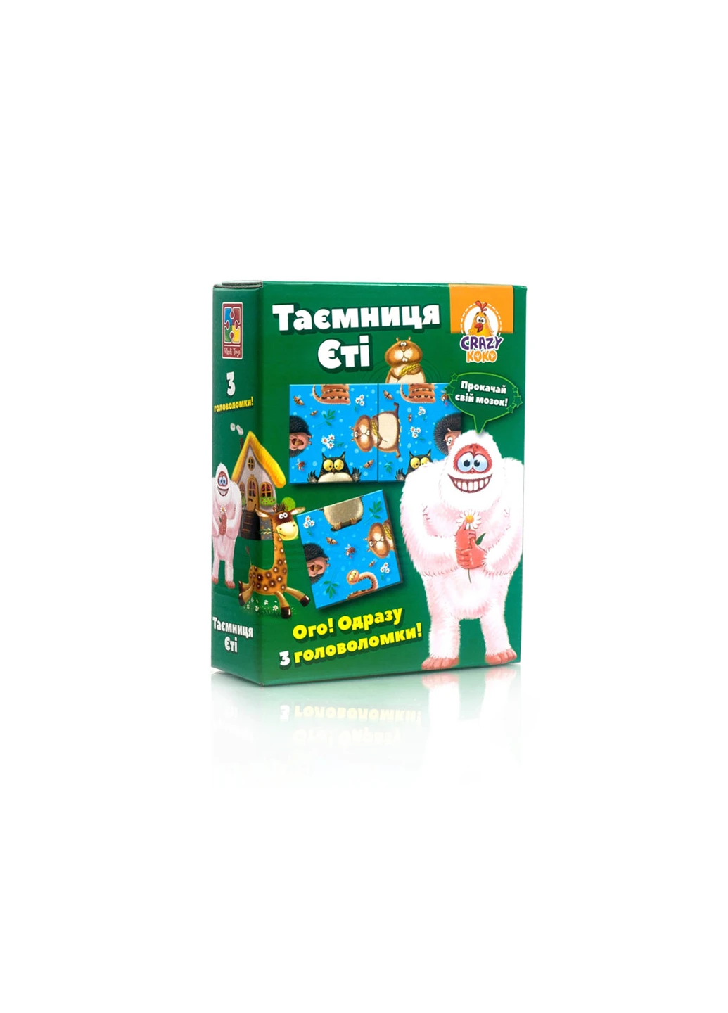 Настільна гра Crazy Koko Головоломки Тайна Йети Vladi toys VT8055-12 (255259770)