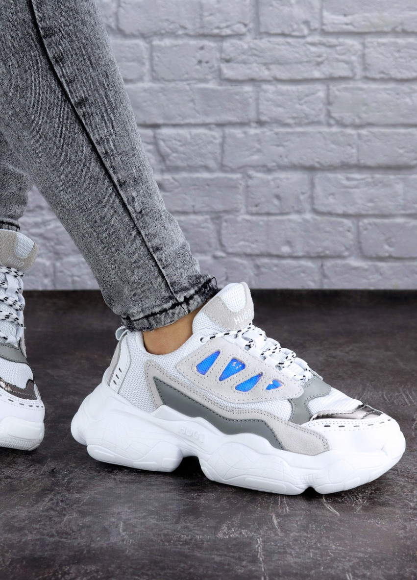 Сірі осінні жіночі кросівки queno 1994 40 24,5 см сірий Fashion