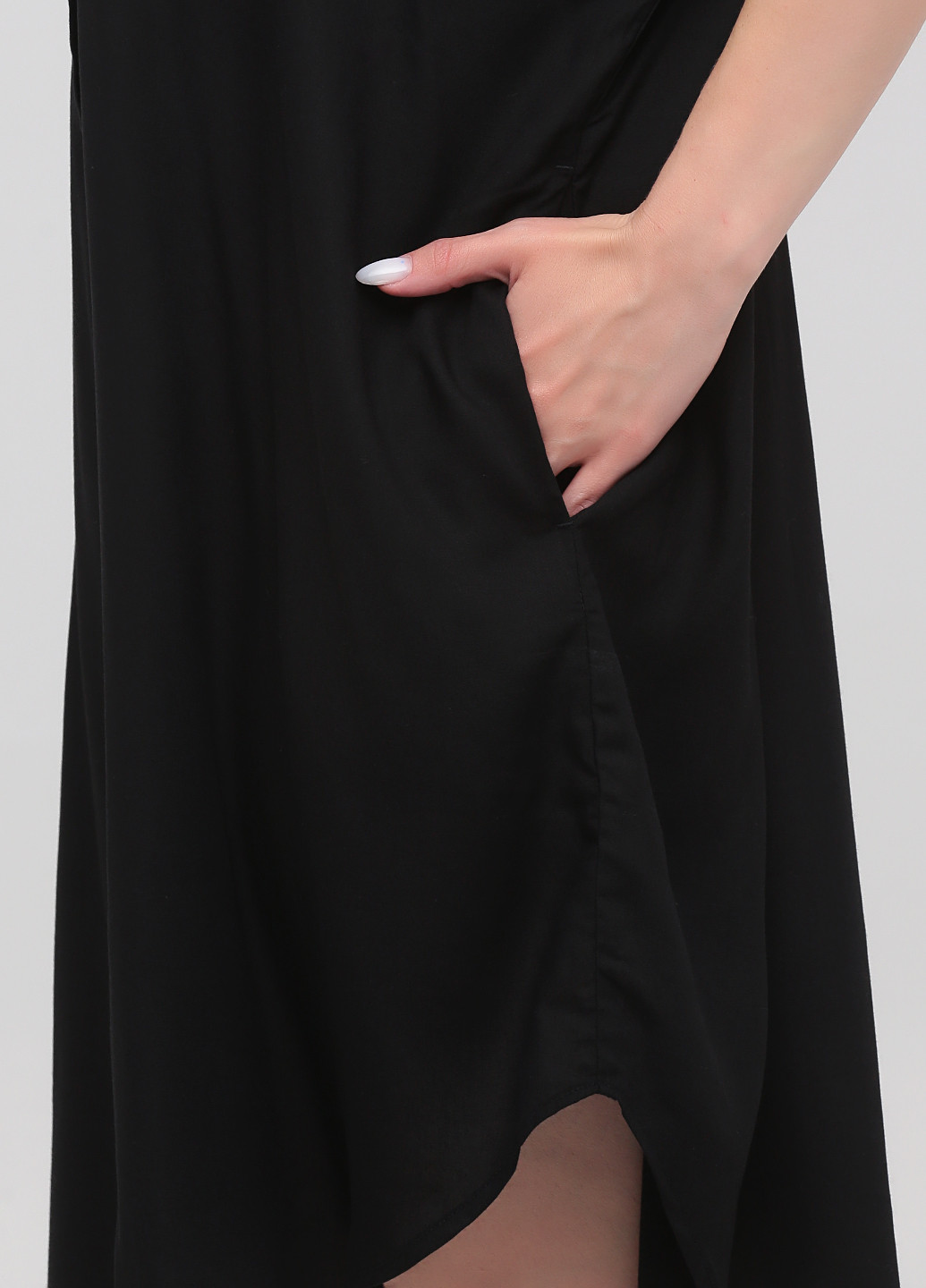 Чорна кежуал сукня Monki однотонна