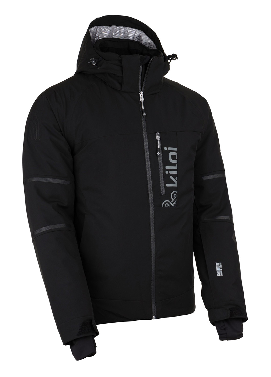 Черная зимняя куртка лыжная Kilpi