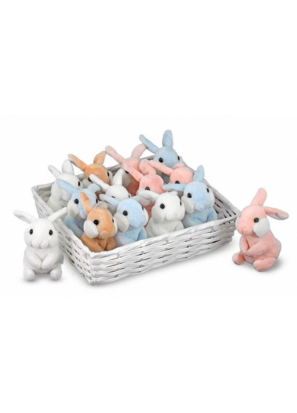 Мягкая игрушка Плюшевые кролики-малыши прыгунки Melissa&Doug (252235163)