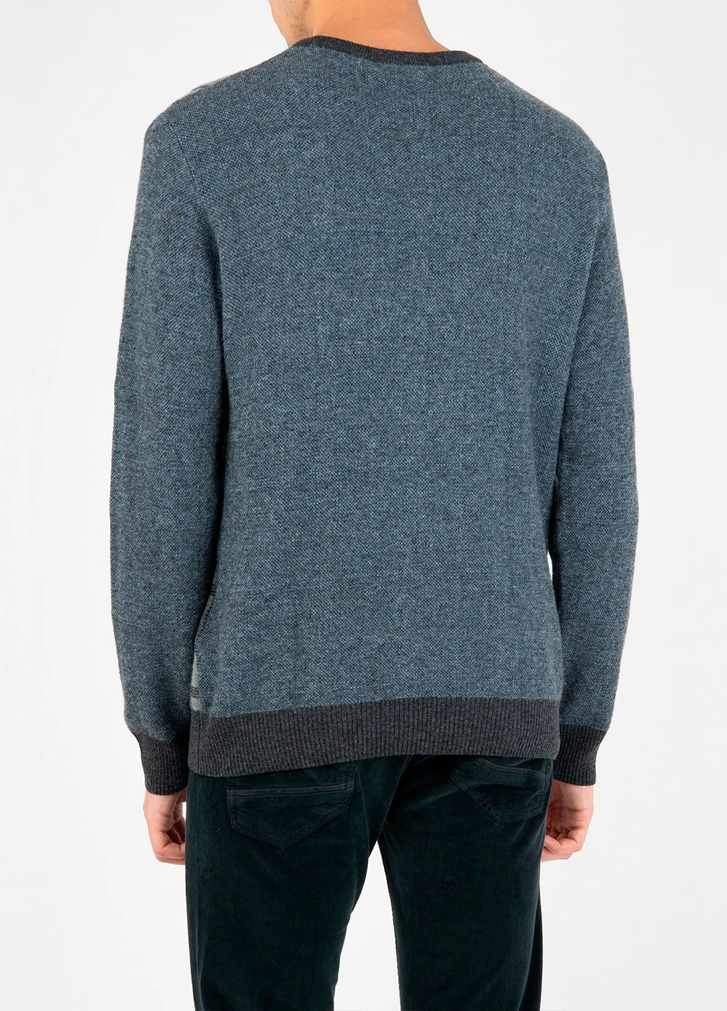 Серый зимний джемпер Trussardi Jeans
