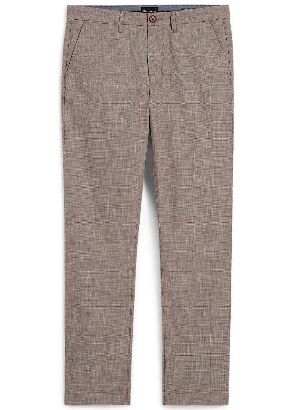 Темно-бежевые кэжуал демисезонные зауженные брюки C&A