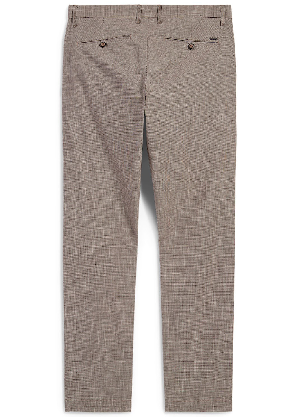 Темно-бежевые кэжуал демисезонные зауженные брюки C&A