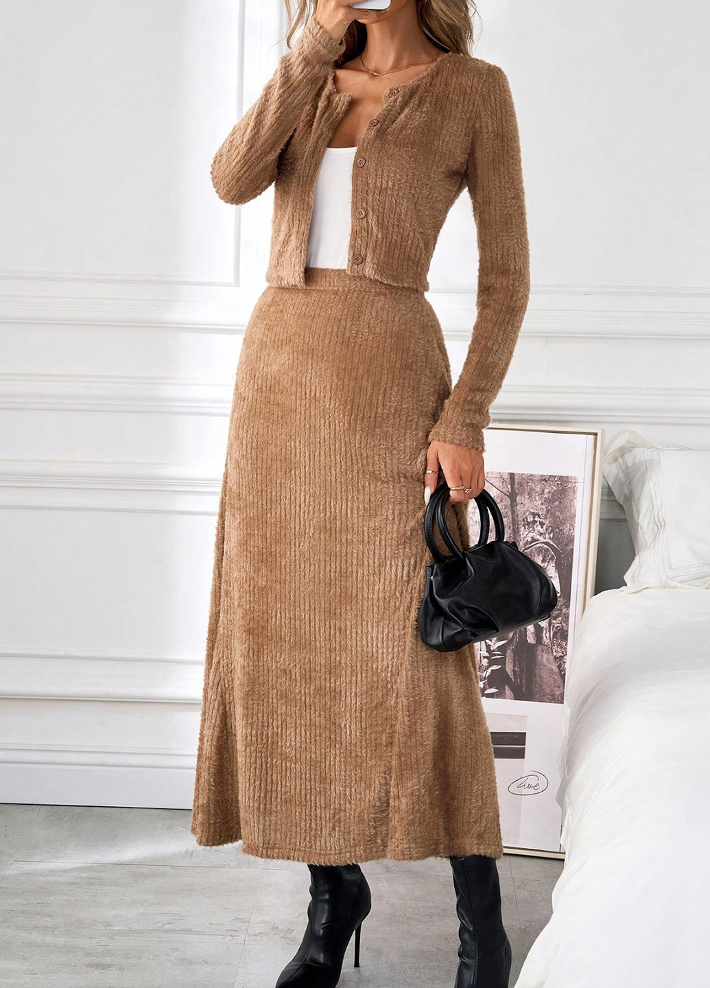 Костюм (жакет, юбка) SHEIN (322814316)